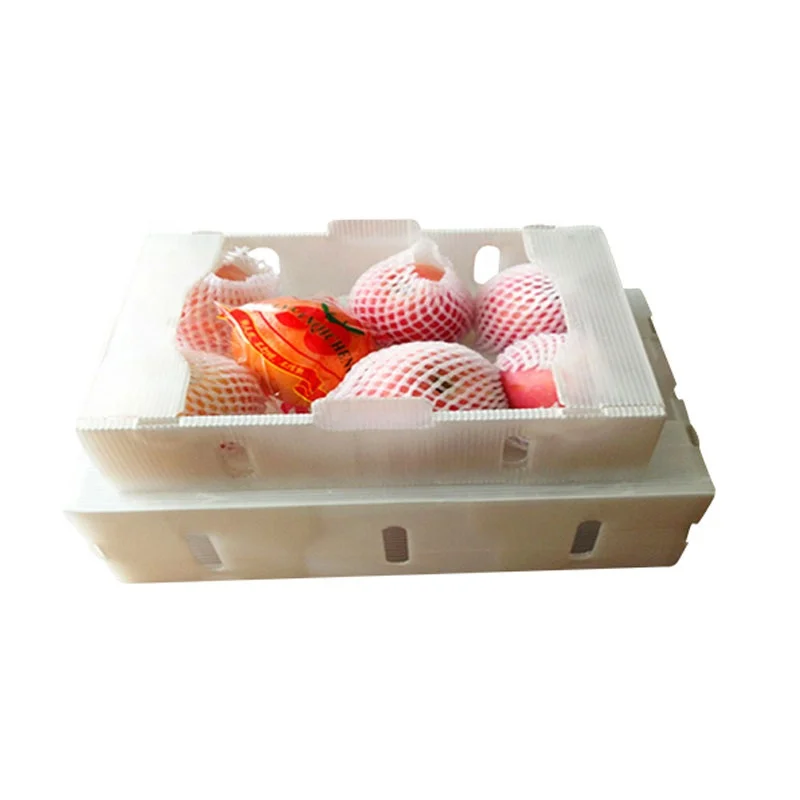 Wholesale Custom Plastic Stackable Hollow Corrugated PP Seafood Box