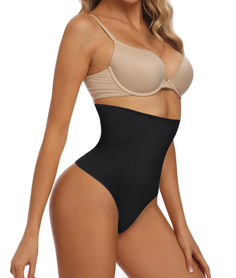 
Women Seamless High Waist Body Shaper Tummy Slimming Shapewear Butt Lifter Thong Panty Wholesale 