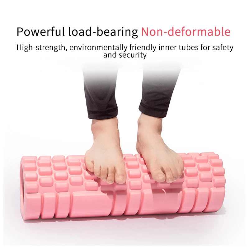 Amazon Hot Selling Indoor Fitness Massage Foam Shaft Electric Vibration Strong Percussion Yoga Pillar
