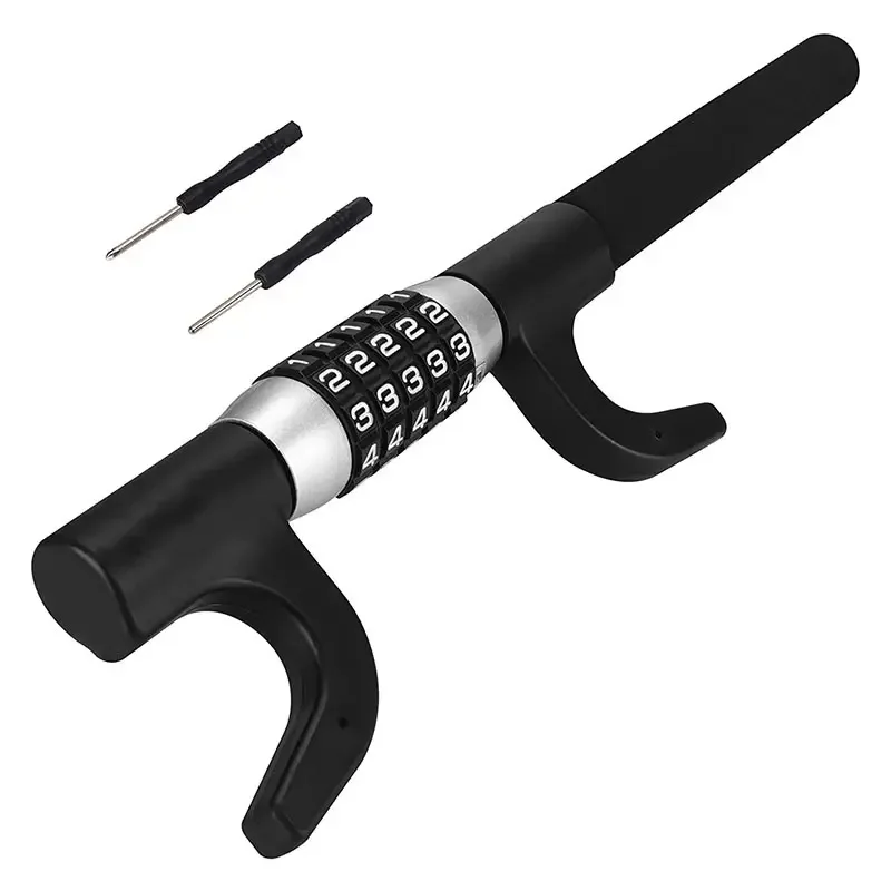 T29629 Auto steering wheel Anti-theft password lock 5 Digit Combination lock for car Truck safety steering wheel lock