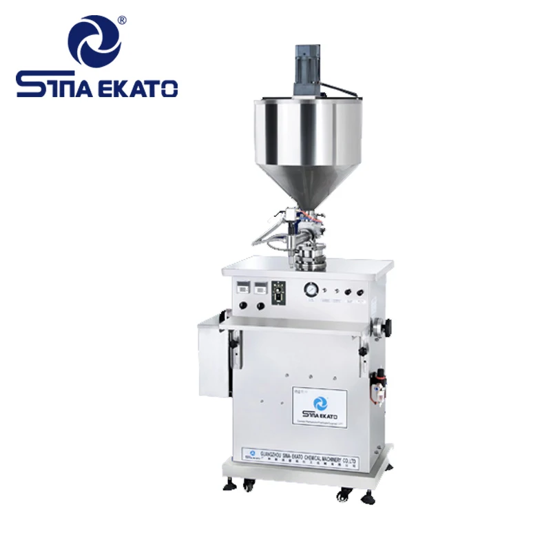 semi-automatic shower gel/shaving gel/body cream filling machine