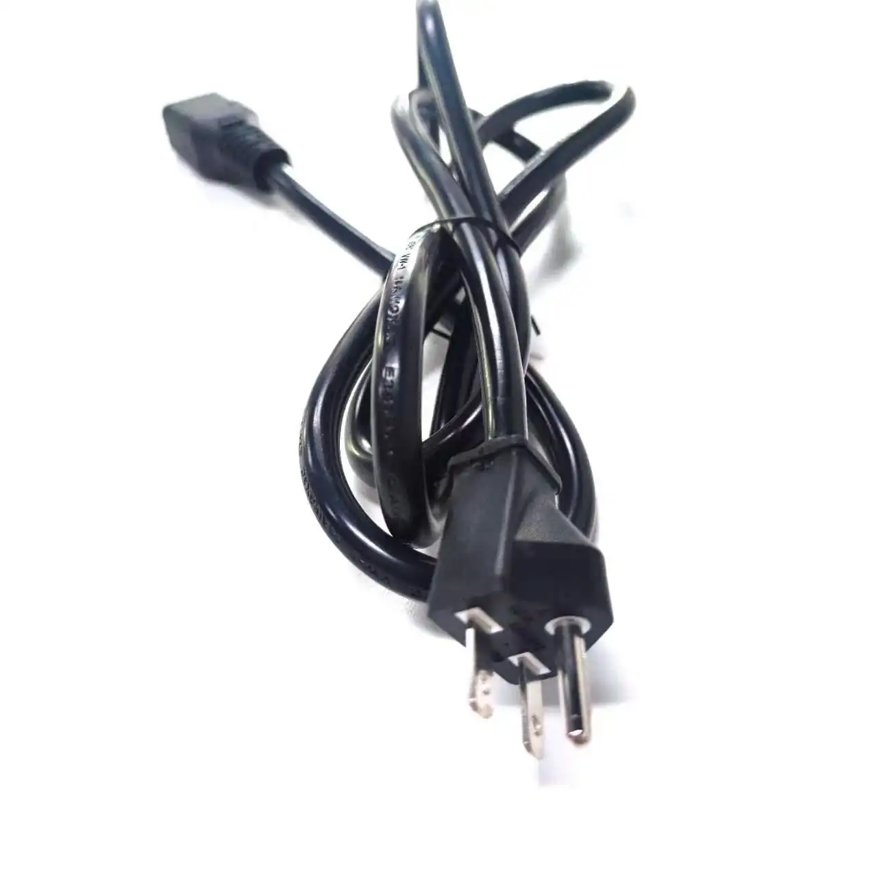 Power Extension Cord NEMA 6-15P to IEC C19 3X14AWG SJT (15A 250V) 6ft/1.8m Home Appliance Copper Black or Customized 2 Weeks