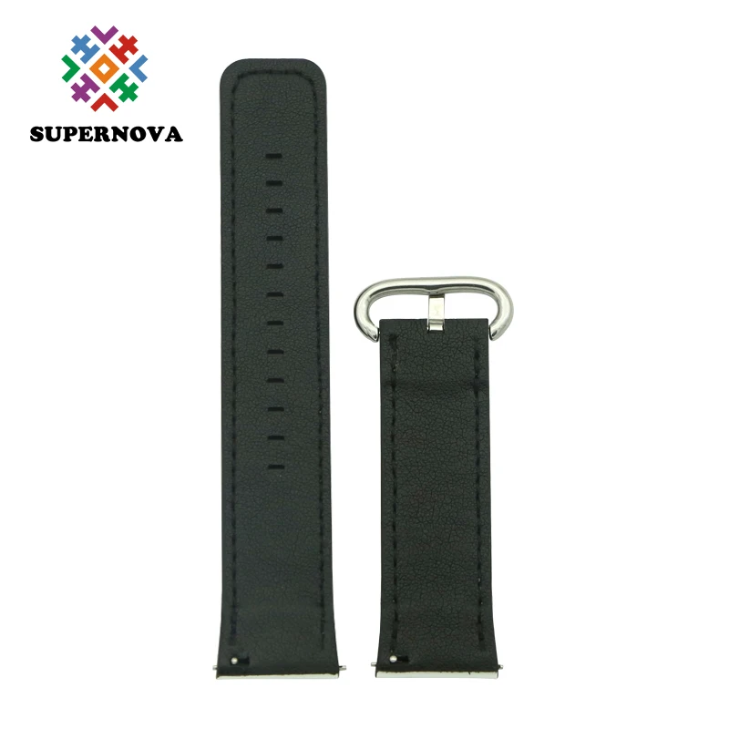 Supernova Sublimation Blank Watch Band for Samsung Watch Custom Leather Watchbands for Huawei