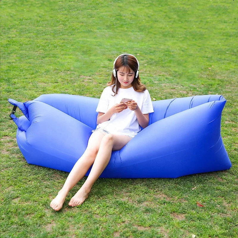 Good Quality And Price Of White Inflatable Chair/Inflatable Sofa /Inflatable Air Lounge Bed