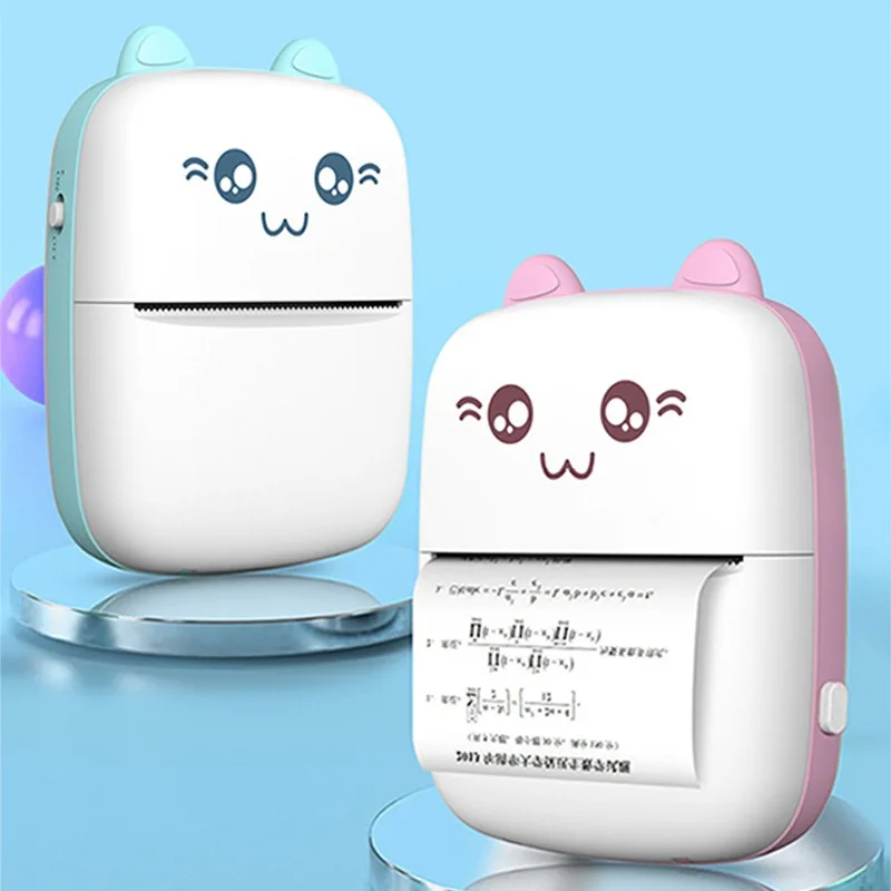 Label Small Portable Wireless Thermal Photo Bluetooth Printer Pocket Student Mini Wrong Question Label Quick Printing