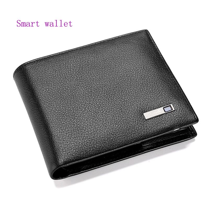 Умный кошелек OEM/ODM, кошелек из натуральной кожи, кошелек для ключей
