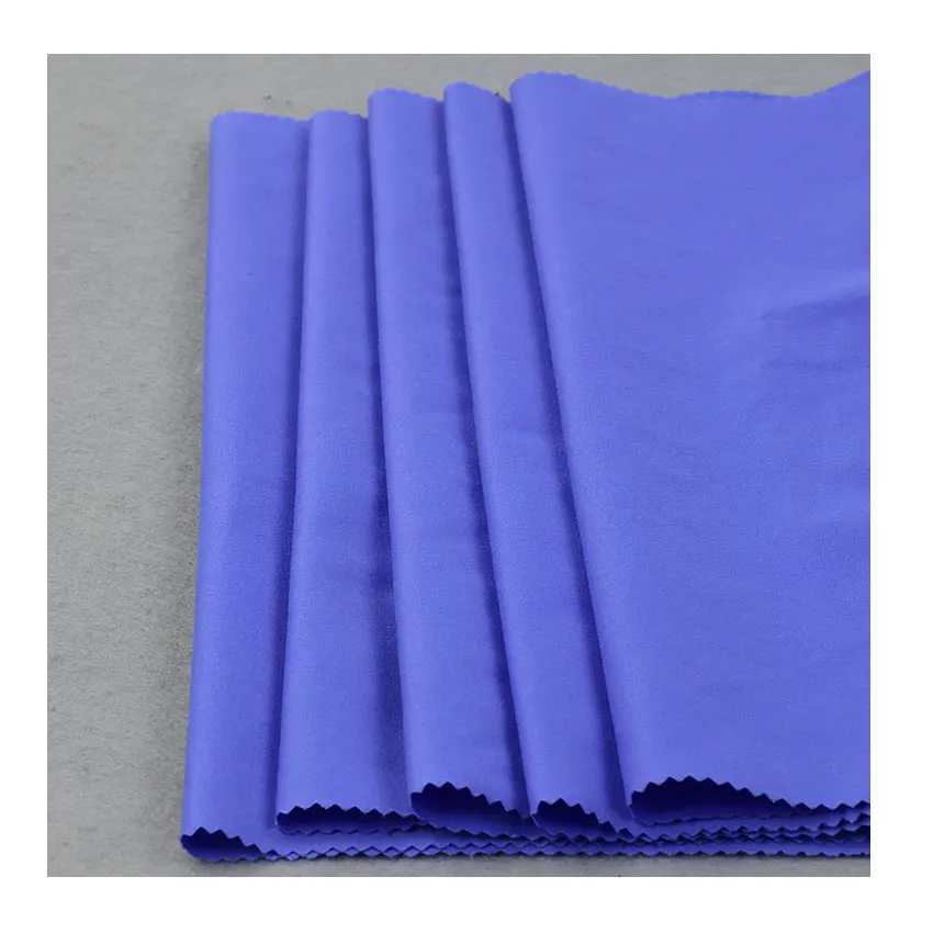 Customize fabrics T/C65/35 32*32+40D T64 C33 SP3 140GSM polyester cotton weft stretch fabrics for garment shirt trousers