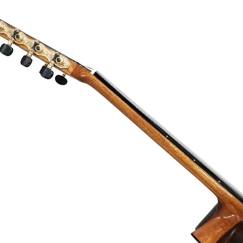 Aiersi handed professional all solid cedar top 7-string nylon string spanish classical guitar for sale