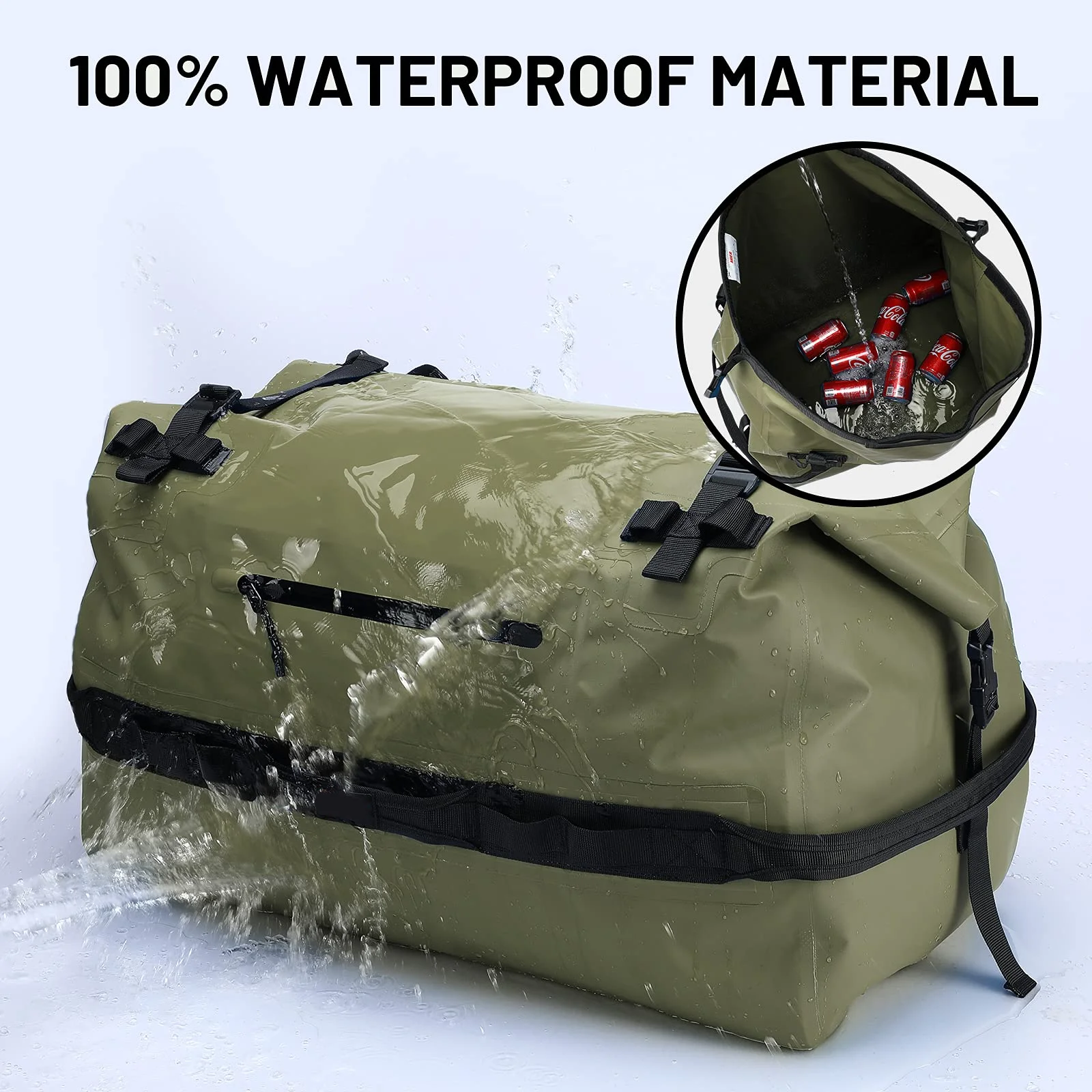 Сухой Рюкзак Rolltop спортивные сумки большой водонепроницаемый спортивный рюкзак для