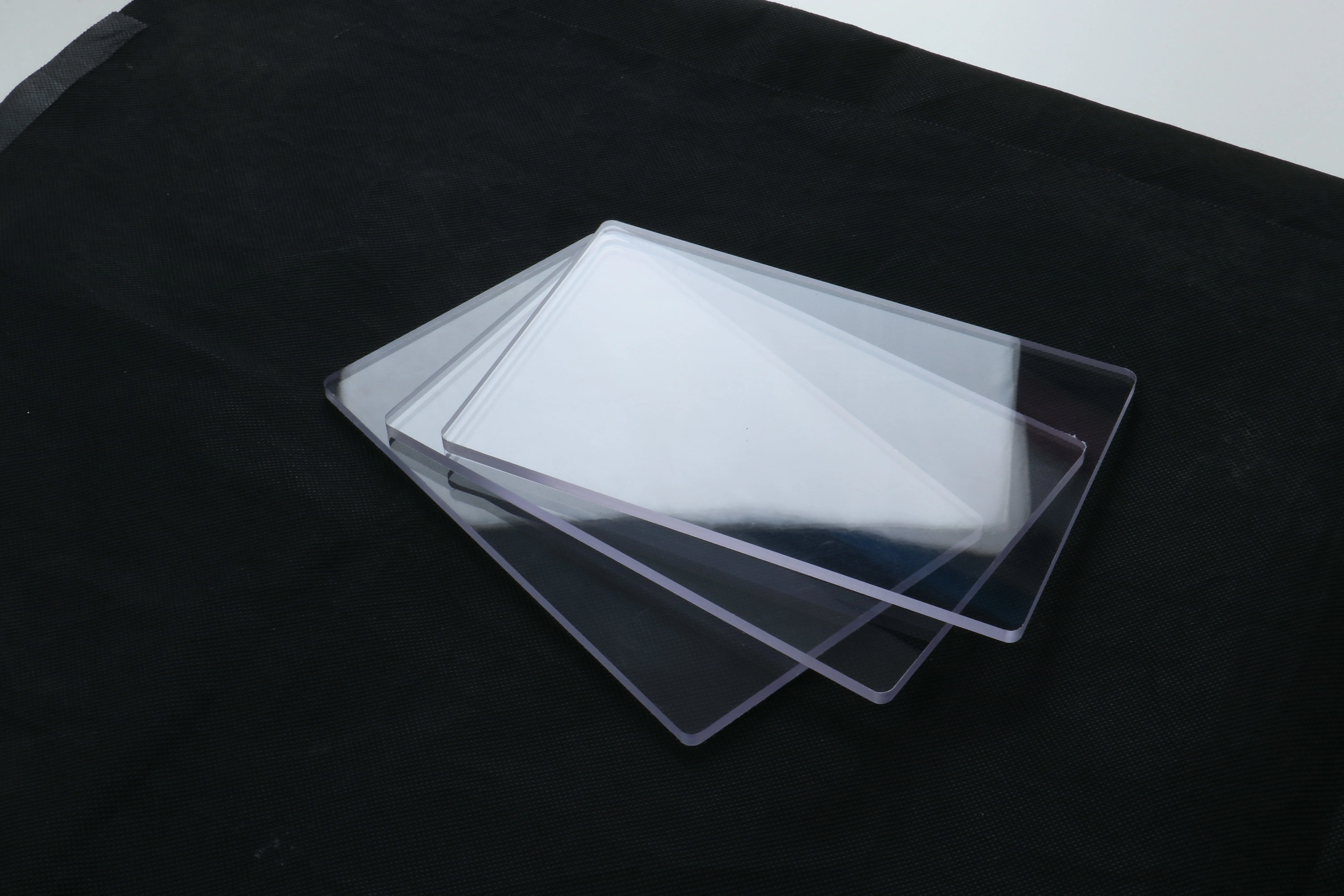 Polycarbonate sheet 5mm transparent solid awning parking shed awning light panel partition greenhouse pc board