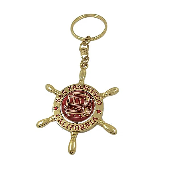 Custom logo 3D key chain toys die casting zinc alloy gun keychain for bags accessories and decorations