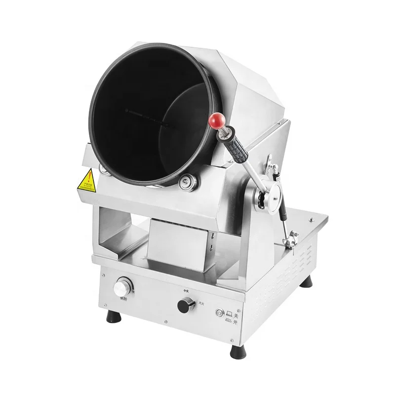 Restaurant Fried Noodle Rice Machine Smart Robot Cooker Rotating Wok Automatic Cooking Machine Intelligent Cooking Robot Fo