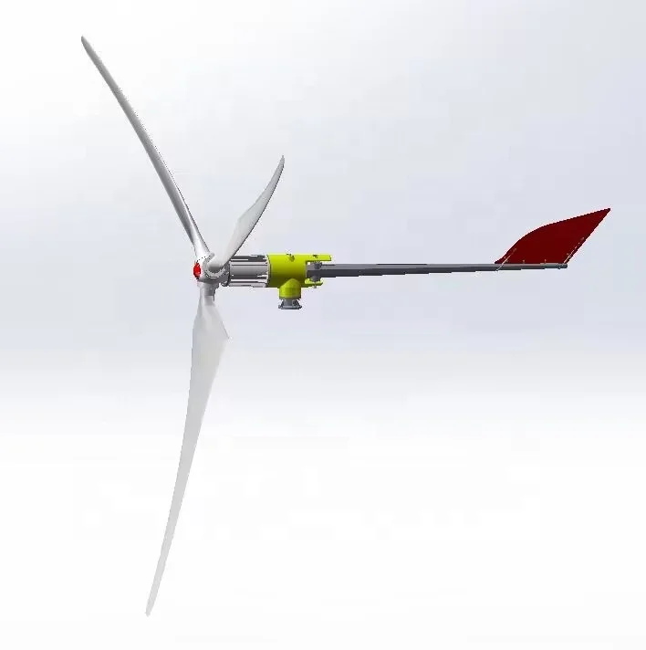 REAL 40kw Horizontal wind Power generator with 14m Blades rotor 380v wind power on grid system