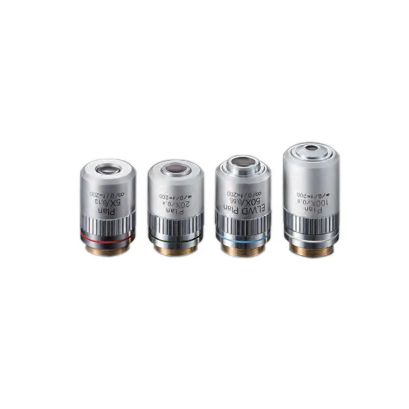 45mm objective lens Microscope objective Long working distance flat field achromatic objective