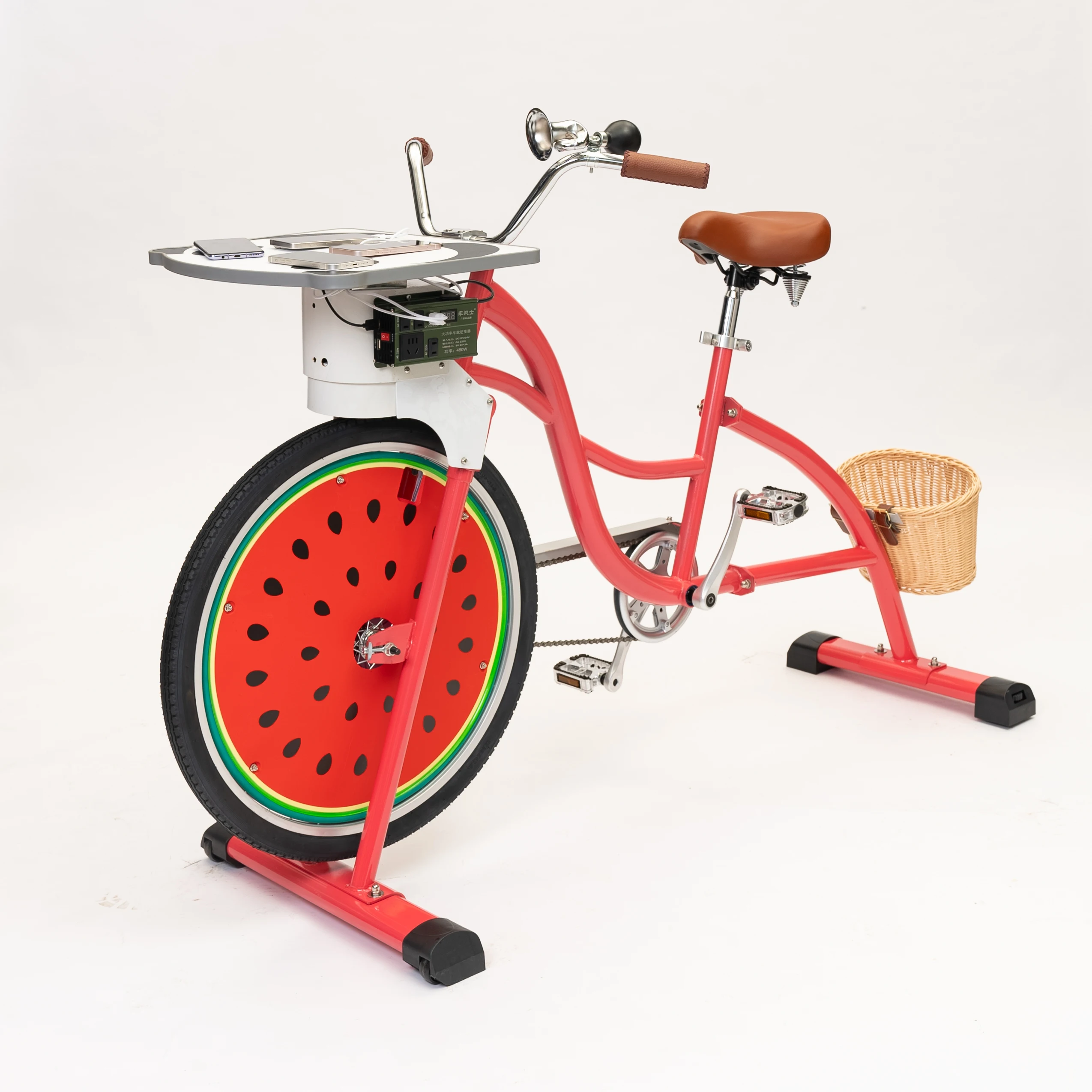 EXI hot selling change hybrid bicycles pedal power generator bike for kids try cycle & human powered mobile phone charging bike
