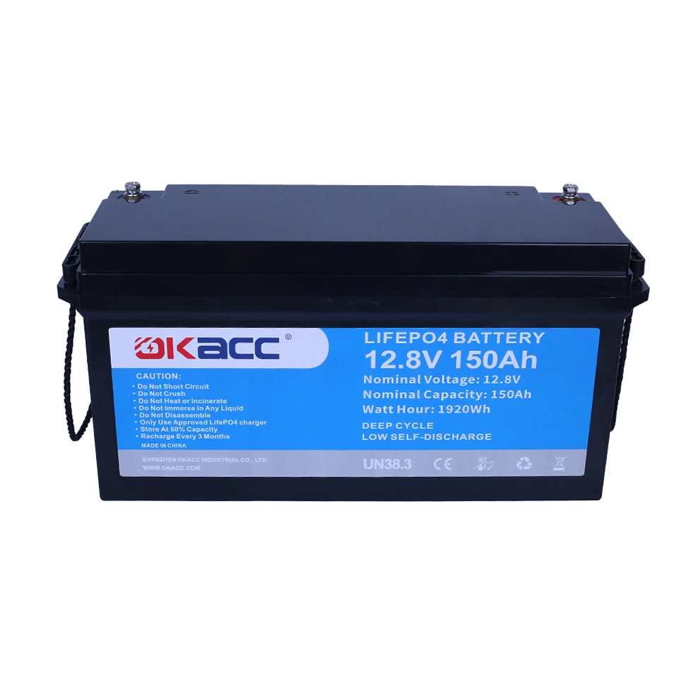 Oem Odm Manufacture Rechargeable Deep Cycle 12V Litium Best Price Exide 12 Volt Battery 150Ah