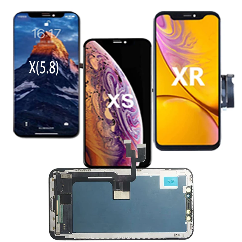 Купить сменный ЖК-дисплей Incell жесткий Oled-экран для Iphone X Max Сенсорное стекло ЖК-дисплей Gx экран Oled Замена Оригинал OEM