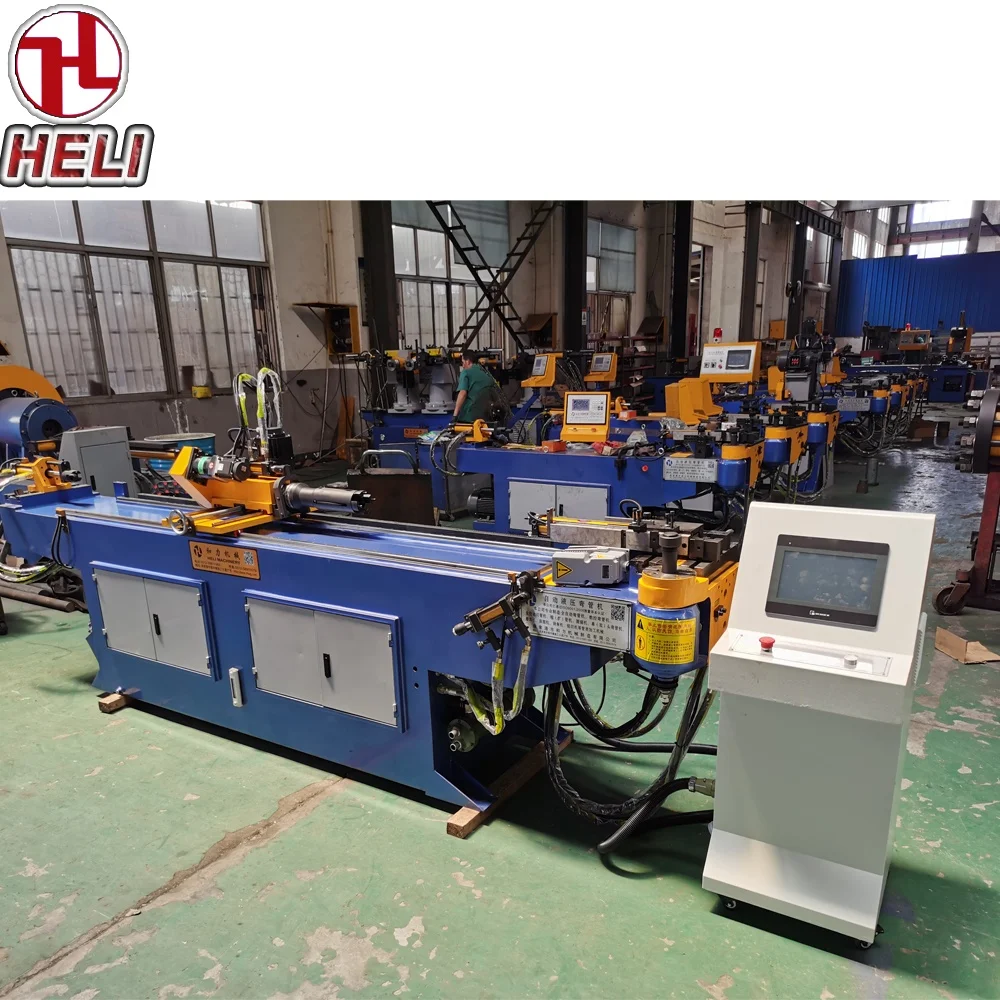 SB-50CNC2A1S автоматическая подача стальных труб с ЧПУ и трубогибочный станок с оправкой и высокой точностью, сделано в Китае