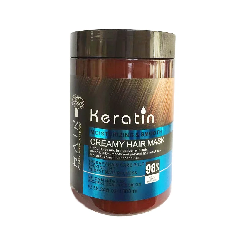 Private Label Hair Mask Keratin Treatment Deep Conditioning Hair Mask for Dry Damaged Hair