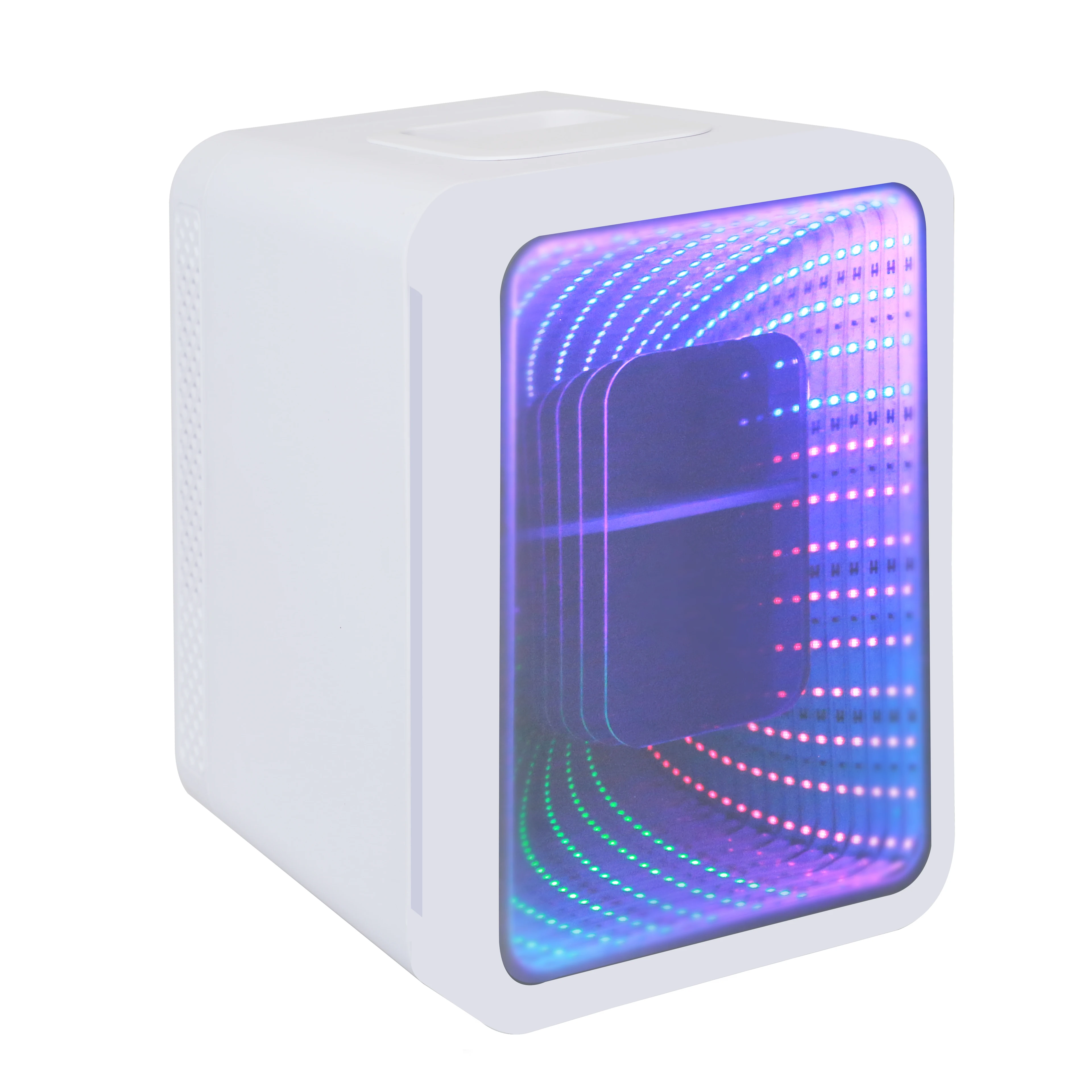 Custom Light Adjust Skincare Mini Fridge 4 Litre Portable Mini 2024 New Narrow Retro Car Refrigerator
