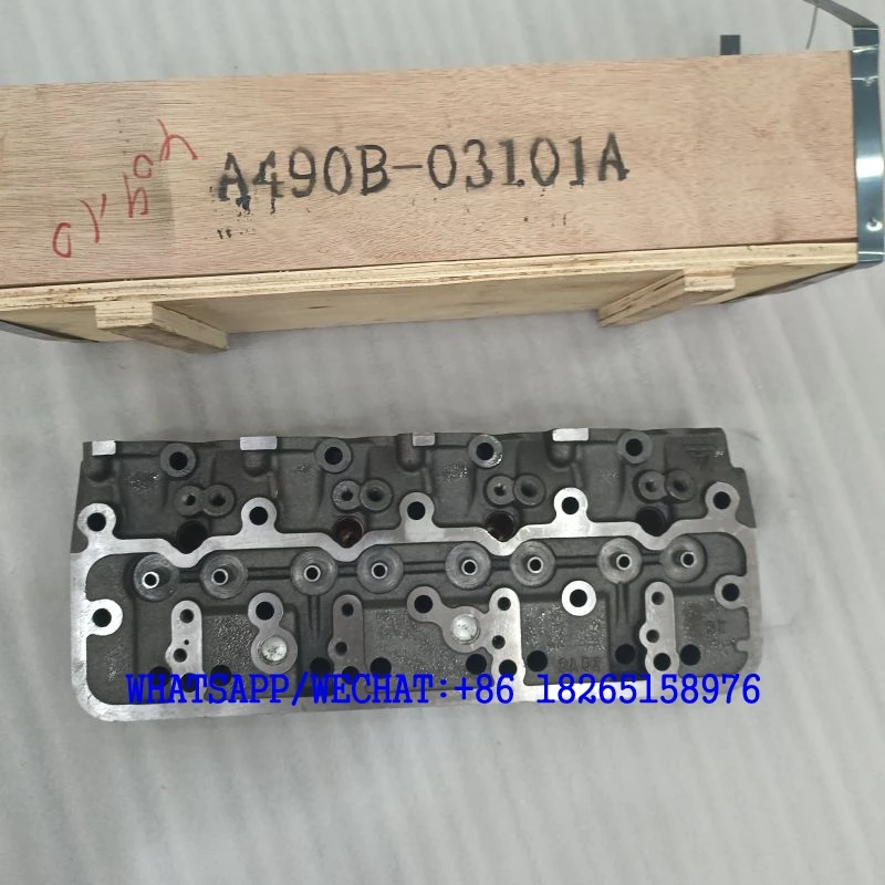 A490BPG C490BPG ENGINE CYLINDER HEAD A490B-03101A 4D27G31 FOR FORKLIFT SPARE PARTS FROM CHINA FACTORY