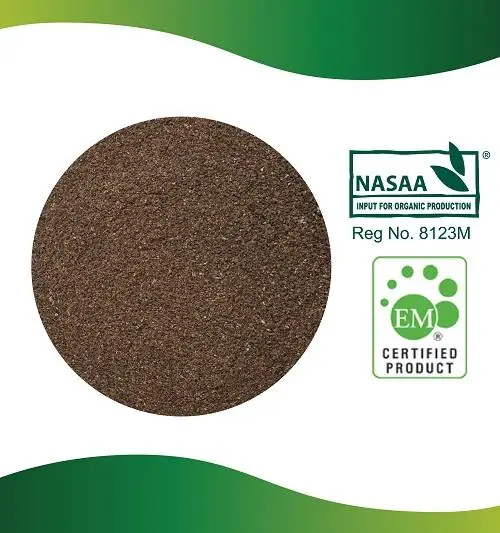 High Quality Midori 366 Organic Compound Fertilizer NASAA and EM certified product 25kg and 50kg