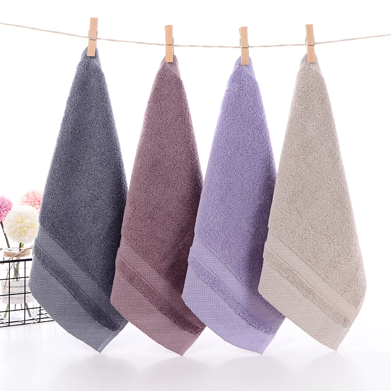 Wholesale turkish towels 55g  34*34cm 100% cotton 21s Siro spinning high-strength absorbent soft hand towel