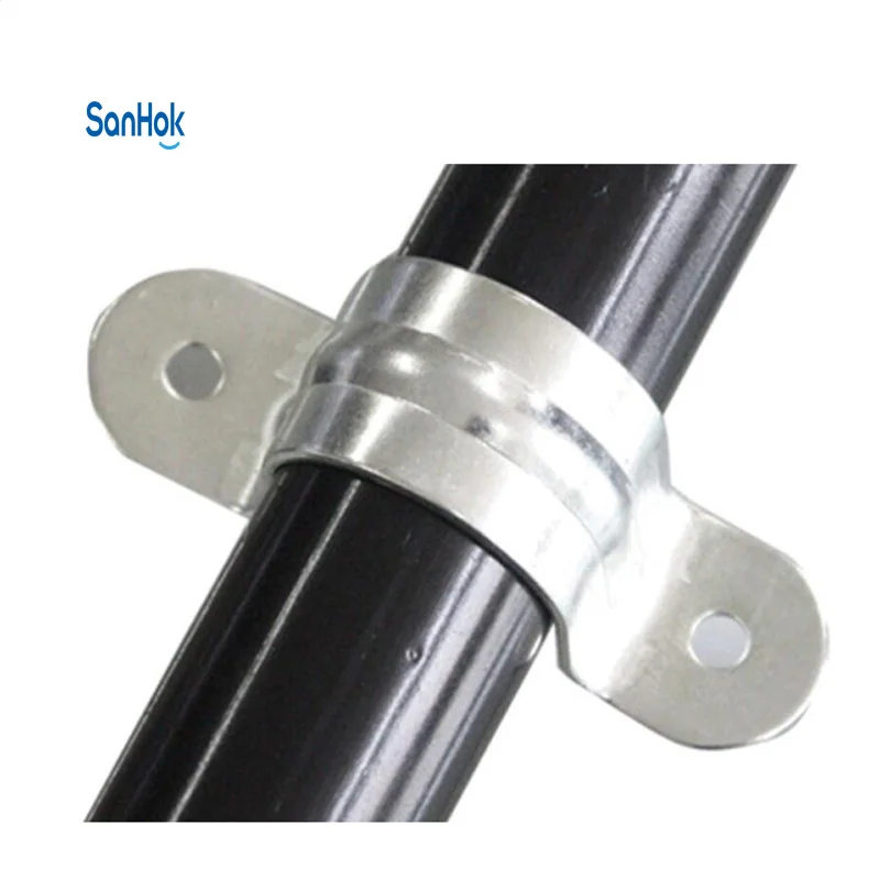 Manufacturer Customized Stainless Steel Metal Conduit Saddle Pipe Clip