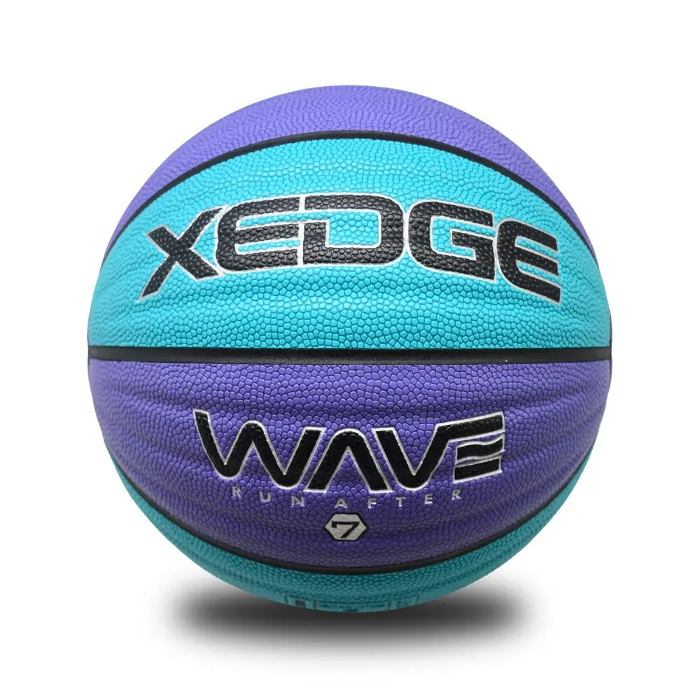 High Quality Basketball Set with Pump Hygroscopic PU Leather Official Size 7 BSCI/SEDEX Ball