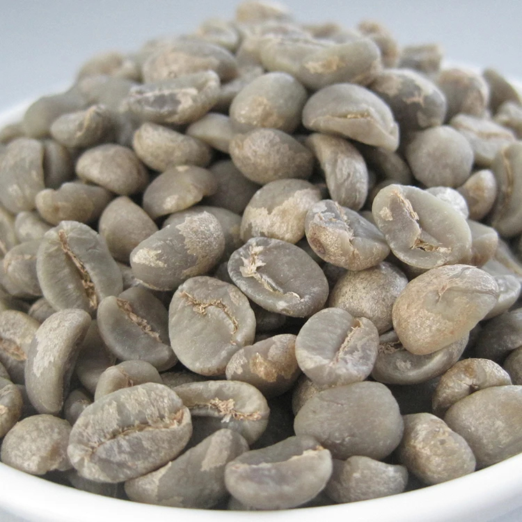 Китайский производитель высокое качество зеленый кофе в зернах Лучшая цена Арабика для импорта хорошее необработанные кофейные зерна