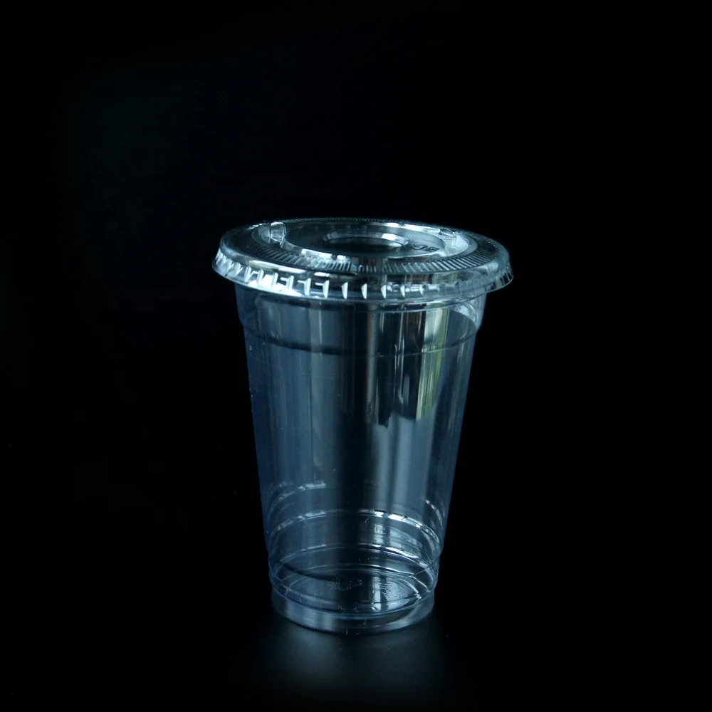 10oz 300ml disposable plastic pet grape juice cup