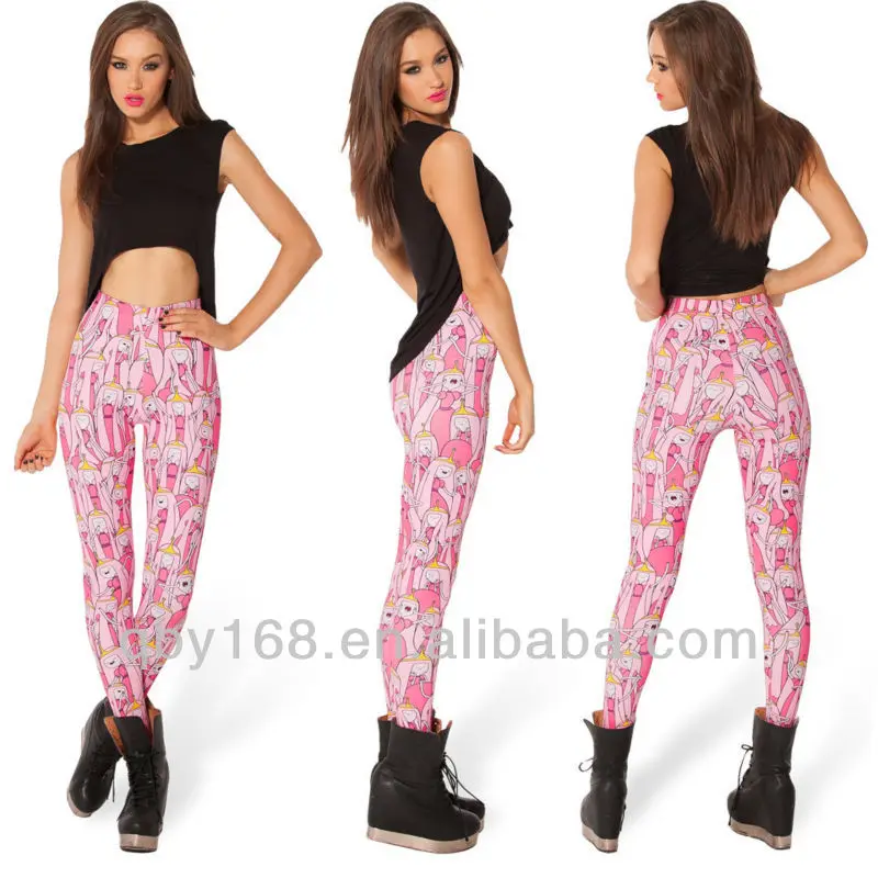 Sportswear New Seamless Hot Sale Custom Printed Rainbow Color Dog Paw Bone Print Buttery Soft High Waist Leggings