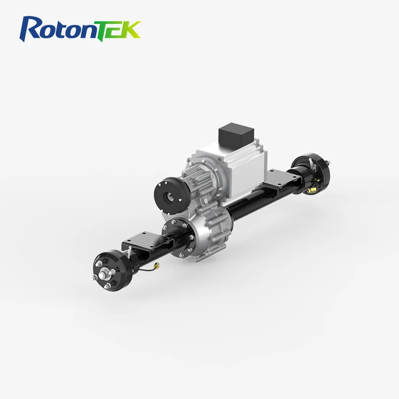 High Power 11KW 48V 72V AC/DC Brushless Motor Electric Driving Rear Axle For Golf Cart