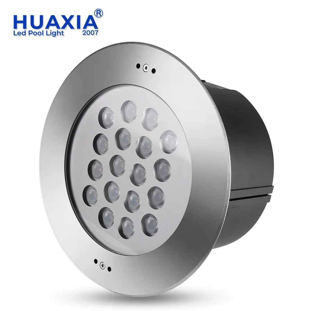 LED Recessed Pool Light 54W Waterproof IP68 Underwater Ground Buried Lamp Recessed Light LED Underground Light