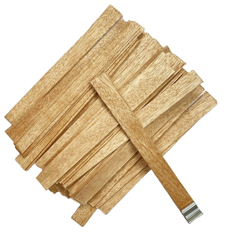 Factory Supply  High End Wood Wick Candle Double Wood Wicks Andle Wood Wick