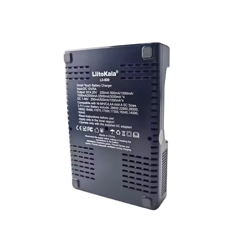 Новое многофункциональное зарядное устройство Lii-600 DDP ЖК-дисплей 3 7 В 18650 21700 26650 выходного тока 3А внутреннее для испытаний сопротивления