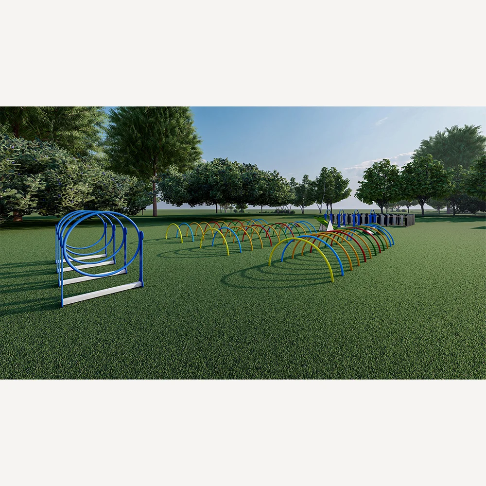 High quality commercial outdoor pet playground equipment dogs garden playground dog playground games for sale