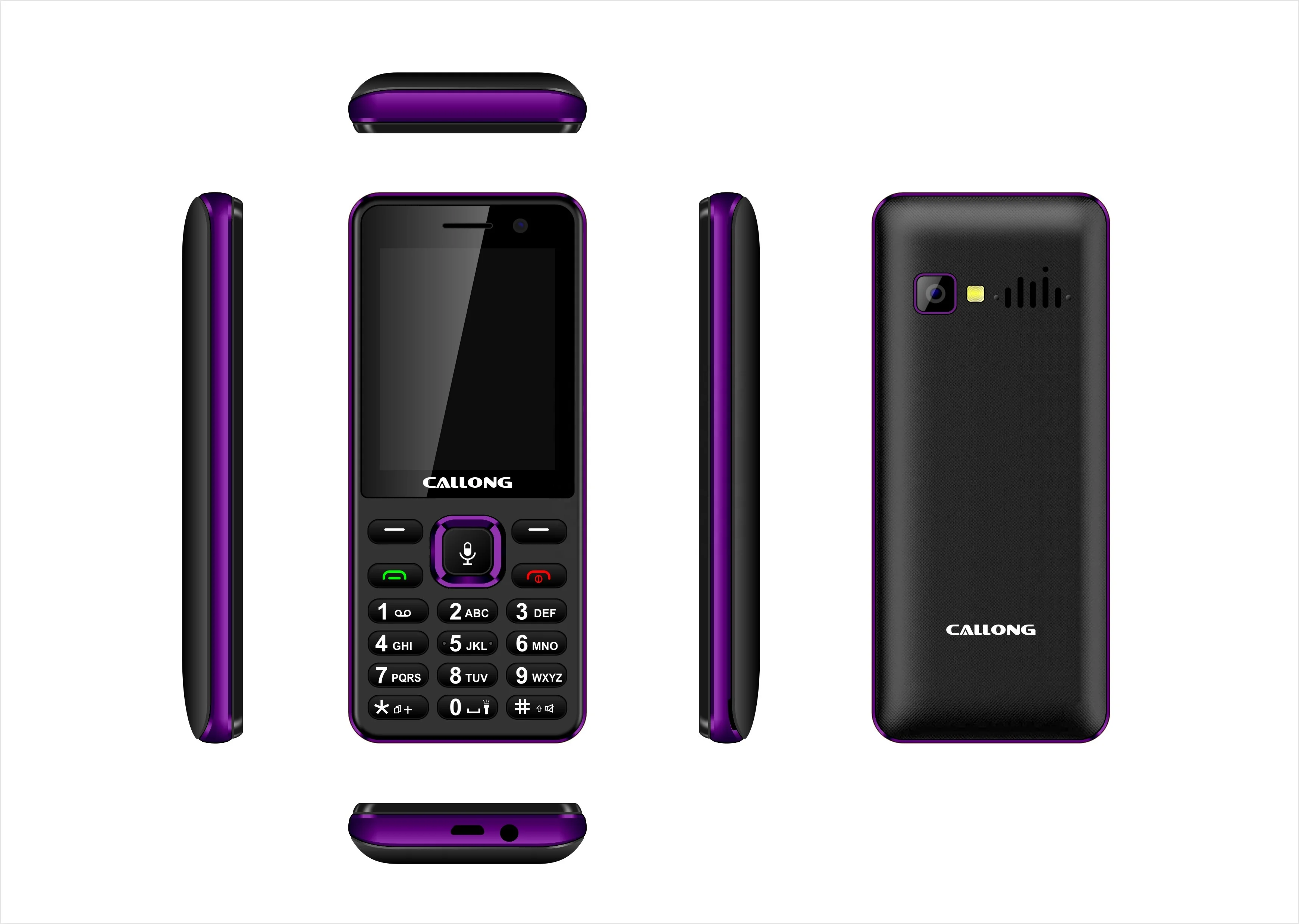 
callong KaiOS Phone Support Whatsapp facebook 3G feature smart mobile phone 