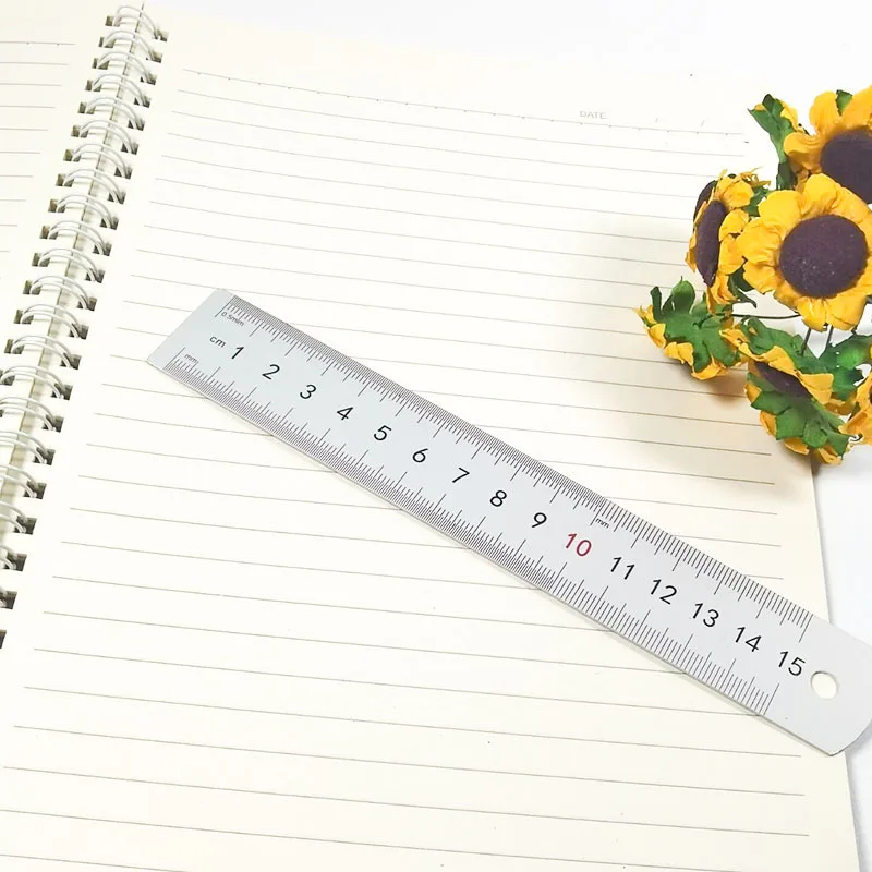 Customized high quality  Aluminum straight metal ruler with different sizes