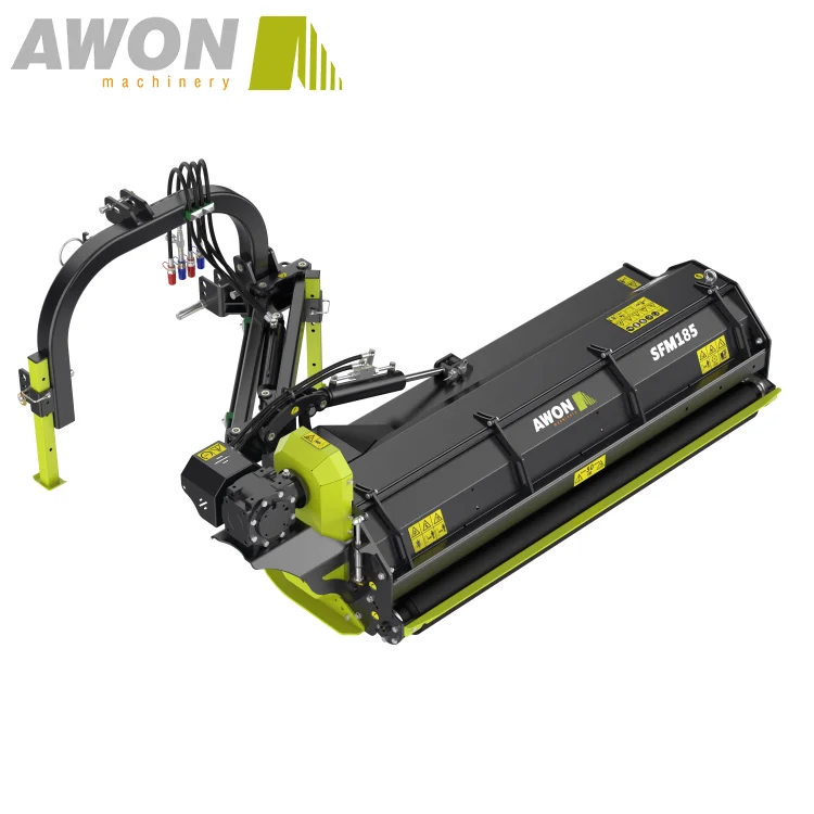 Awon SFM165 60-80HP фермы оборудованием поперечное перекрытие швов 3-точечный гидравлический мотор грани mulcher