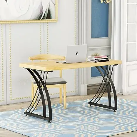 Furniture Factory Metal Simple Desk Legs Curved Shape Office Desk Table Legs Metal Dining Durable Coffee Table Bench Legs