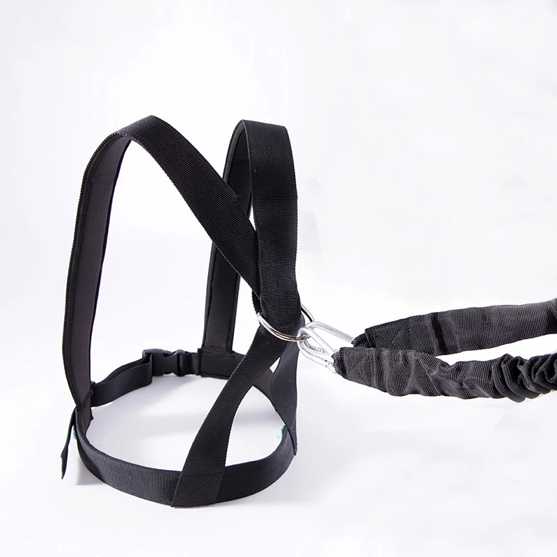 Agility Speed Cord Trainer Set Strength Training Running Bungee Waist Band Double Pull Rope Resistance Band
