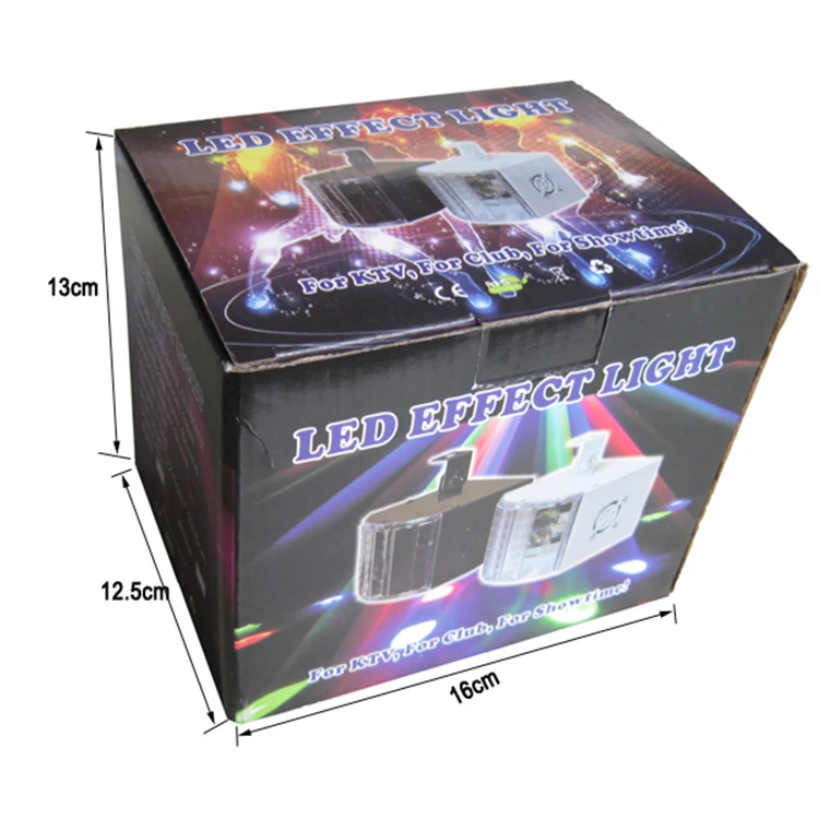 Remote Control High Brightness 6*3w Mini LED Derby Butterfly Light DJ Disco Party Lighting