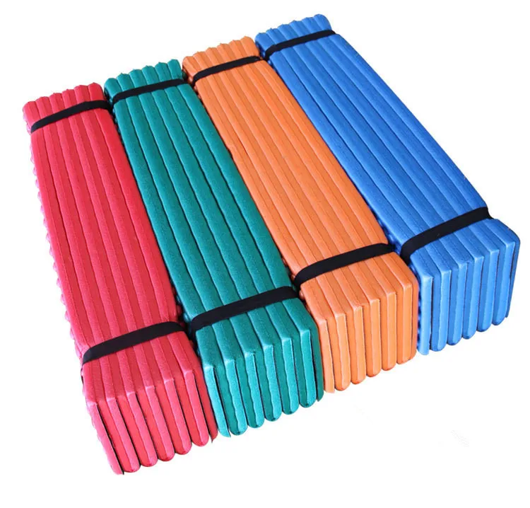 Outdoor camping bed with XPE foam material folding mat portable hiking nap bed