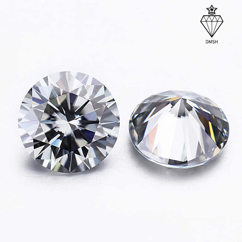 DMSH China Factory 1 Carat IGI GIA Certified White Loose Diamond 6ct Large CVD Round Brilliant Cut HPHT Lab Grown Diamond