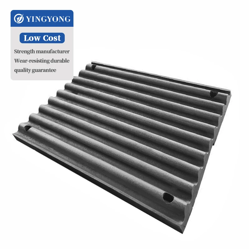 High-Manganese Steel Jaw Crusher Teeth Plate Concave Jaw Plate Steel Mantle Forged Concave Jaw Plate Available New Used