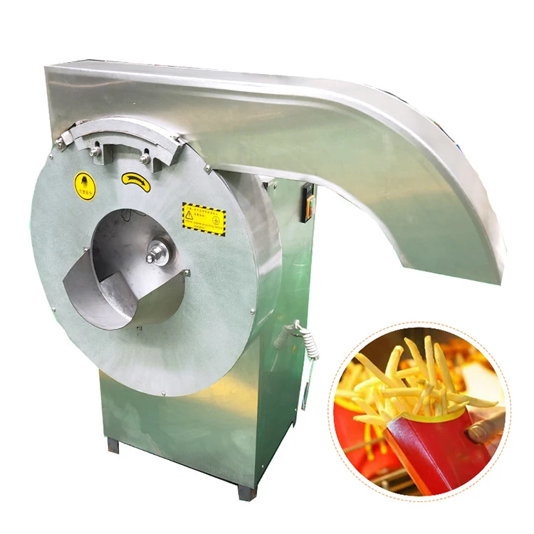 Industrial Electric Cassava Crisp Carrot Slicer Fries Cutting Sweet Potato Chips French Fry Cutter Machine For Sale