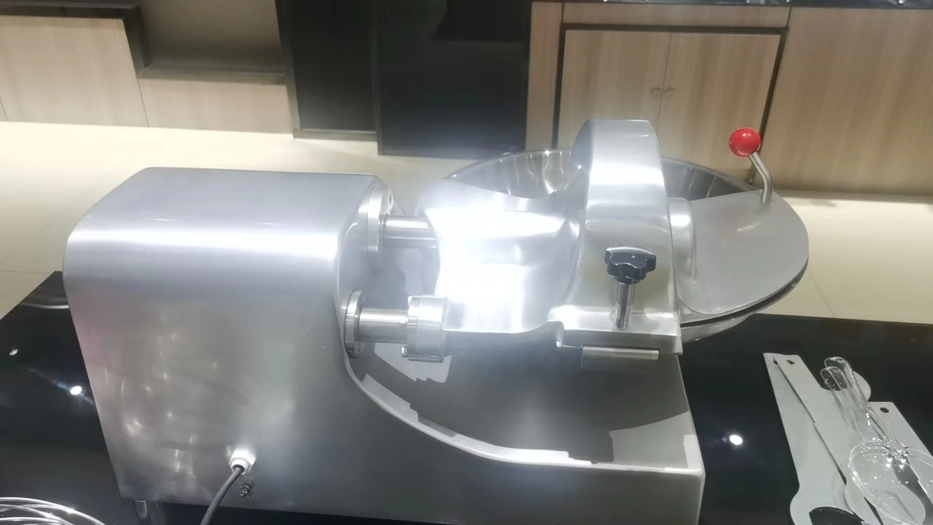 Commerical multifunctional vegetable cutter meat bowl chopper bowl cut beef meat mixing machine mince meat cutting machinery