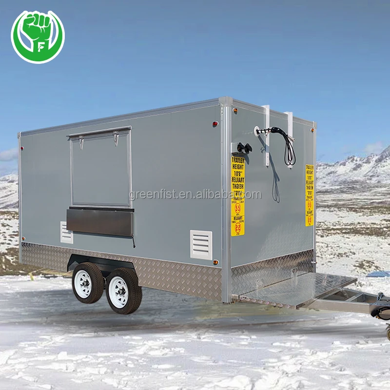 Mobile food truck breakfast food truck with fryer and full kitchen purchase in USA Candan with American standard