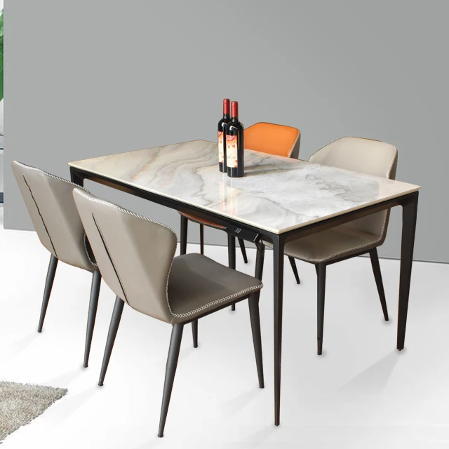 CERAWARM Modern Model Dining Table Dining Room Furniture Modern Luxury Marble Heated Dining Table